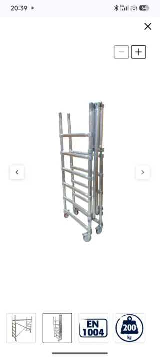 Alquiler Andamio Plegable Aluminio Termiser