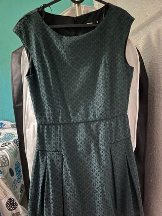 Vestido invierno estampado