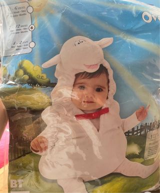Disfraz Ovejita Bebé Talla 7 meses-1 año
