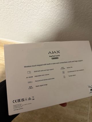 Ajax Keypad Combi Jeweller