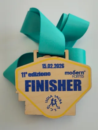 Medaglia gara “Corri Fregene” 11ª edizione feb. 26