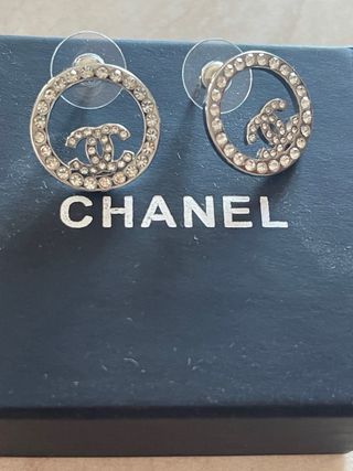 Orecchini Chanel con box e card