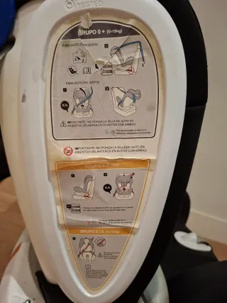 Silla coche Star Ibaby Isofix Grupo 0-1-2-3