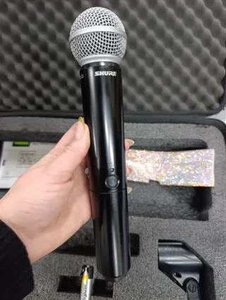 Micrófono Shure SM58 con maletín