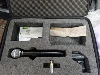 Micrófono Shure SM58 con maletín