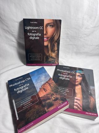 Set libri fotografia Lightroom Photoshop Kelby