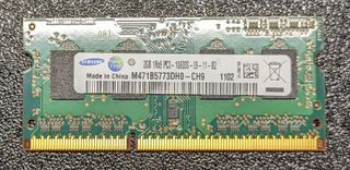 RAM Portátil DDR3 2GB