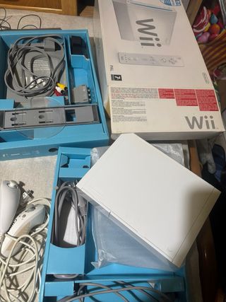 Nintendo Wii Consola + Accesorios y Juegos