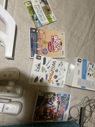 Nintendo Wii Consola + Accesorios y Juegos