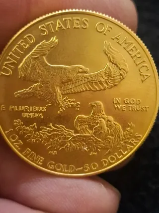 Moneda Oro liberty 1992
