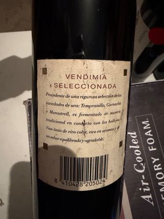 Vino Tinto Conde de Caralt 1994