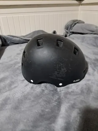 Casco de skate adulto negro