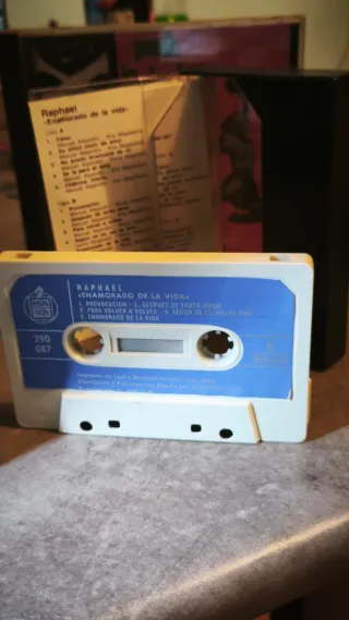 Cassette Raphael Enamorado de la vida