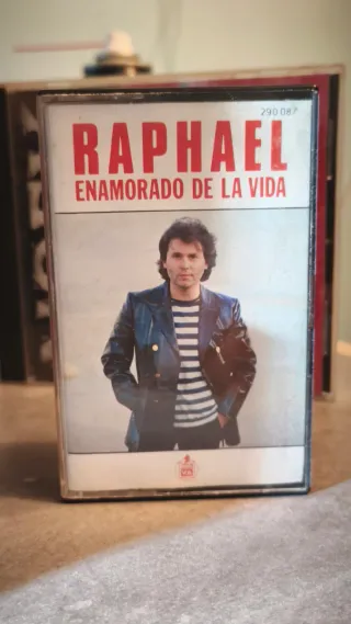 Cassette Raphael Enamorado de la vida
