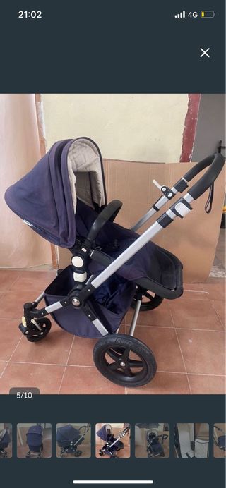 Bugaboo camaleon 3 classic color azul navy 3
