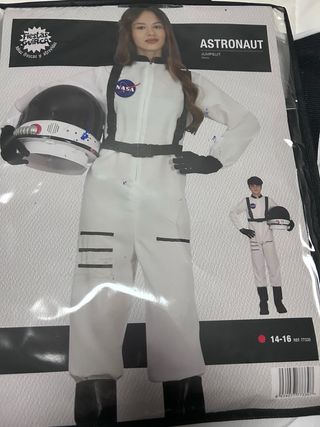 Disfraz Astronauta Niña Talla 14-16