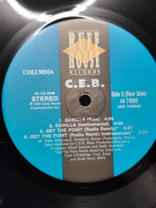 Vinilo Rap C.E.B. - Goes Like This 12" 1993