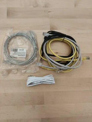 Lote 5 Cables Ethernet RJ45 (Cat5e / Datos)