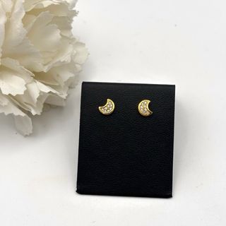 Pendientes de oro 18kt con circonitas