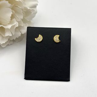 Pendientes de oro 18kt con circonitas