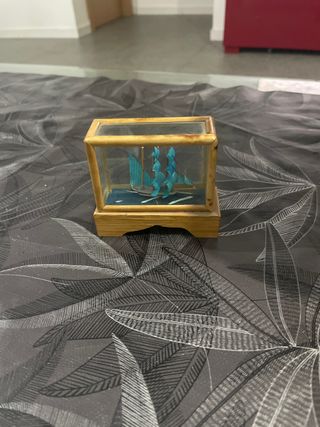 Maqueta barco miniatura