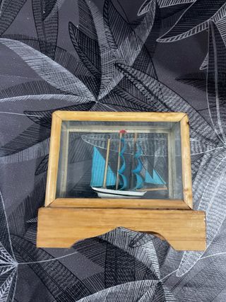 Maqueta barco miniatura