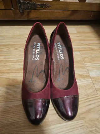 Zapatos Pitillos Tacon Talla 41