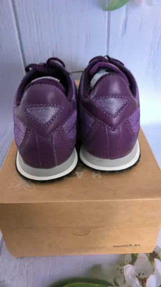 ♨️ Zapatillas Munich Moradas Talla 37