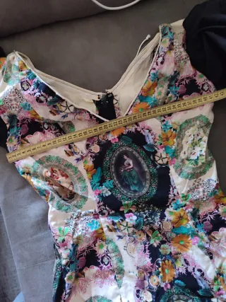 Vestido Flamenca Largo Estampado