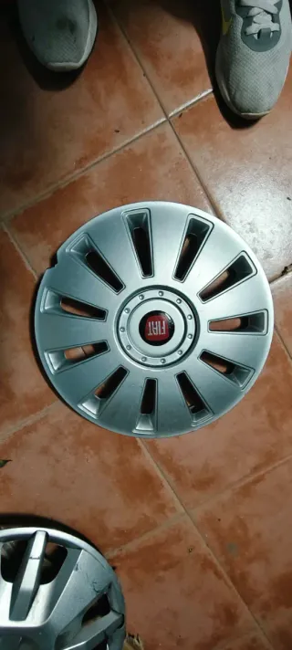 Tapacubos Fiat 15 Plata