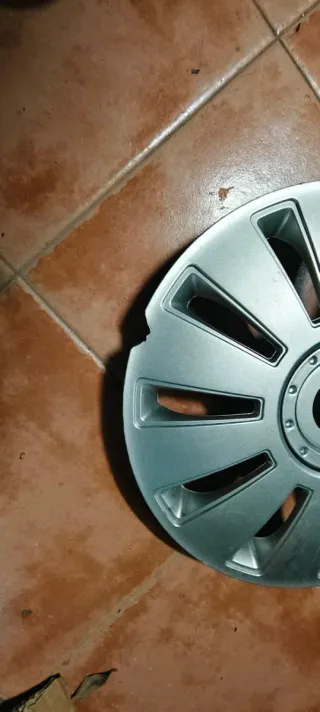 Tapacubos Fiat 15 Plata