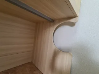 Dormitorio juvenil litera con escritorio y comoda