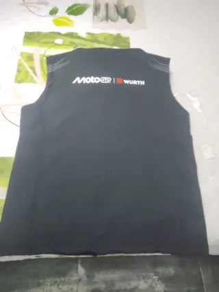 Chaleco Softshell Moto GP Wurth Talla 2XL Negro