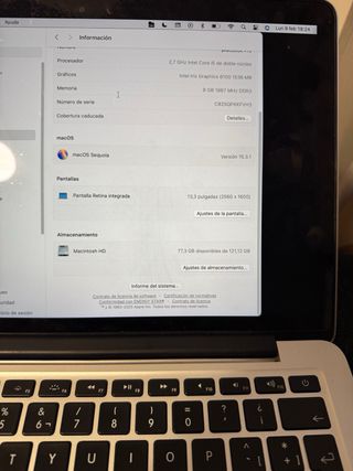 MacBook Pro 12 1 Plata
