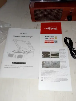 Tocadiscos Bluetooth Nuevo a estrenar