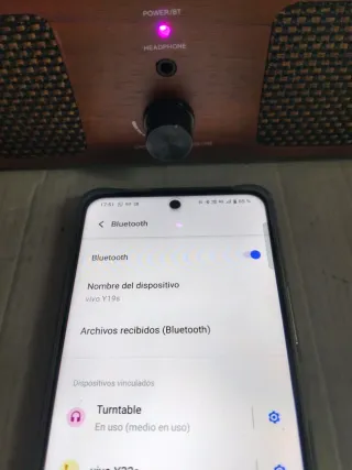 Tocadiscos Bluetooth Nuevo a estrenar