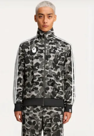 Conjunto Chándal Adidas Camuflaje Gris