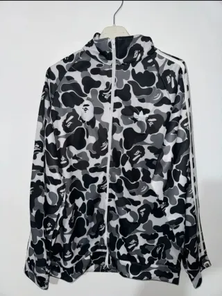 Conjunto Chándal Adidas Camuflaje Gris