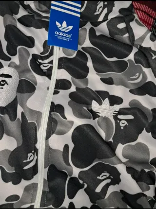 Conjunto Chándal Adidas Camuflaje Gris