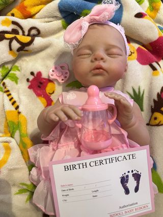 Bebé Reborn con certificado