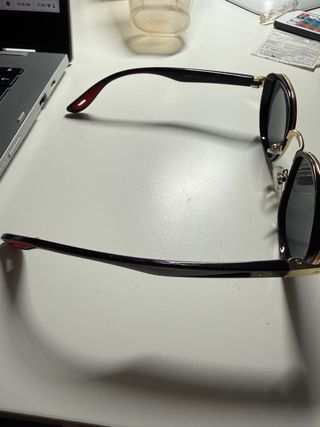 Gafas Ray-Ban Negro y Dorado