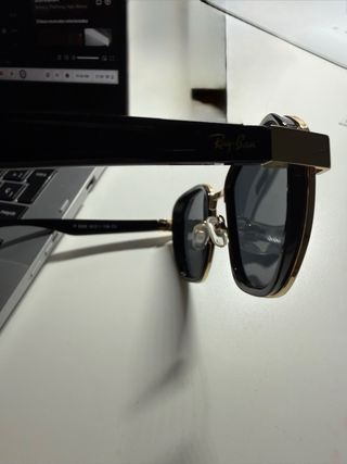 Gafas Ray-Ban Negro y Dorado