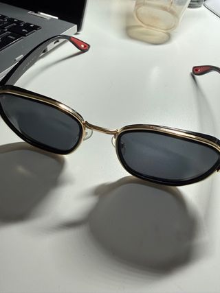 Gafas Ray-Ban Negro y Dorado