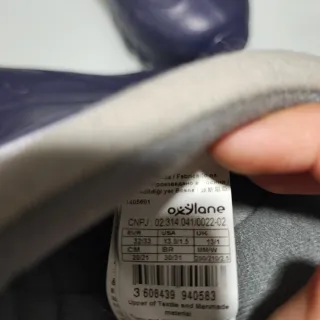 Botas agua/nieve niño Decathlon T.32/33