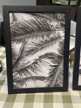 Set 2 Quadri Vintage Auto e Palme