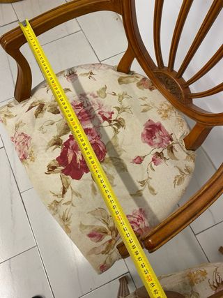 2 Butacas de madera - NO ENVIO