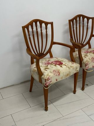 2 Butacas de madera - NO ENVIO