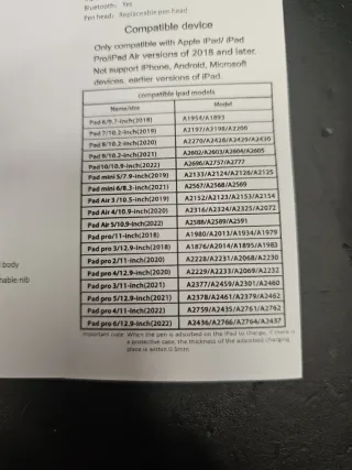 Lápiz Táctil Compatible iPad