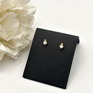 Pendientes de oro 18kt con circonitas