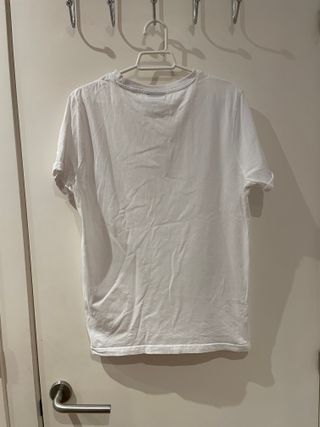 Camiseta Pull&Bear Blanca Talla M